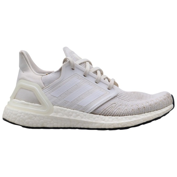 Adidas UltraBoost 20 Womens Sz 6.5 White Athletic Running Shoes Sneakers EG0713 - Picture 1 of 11